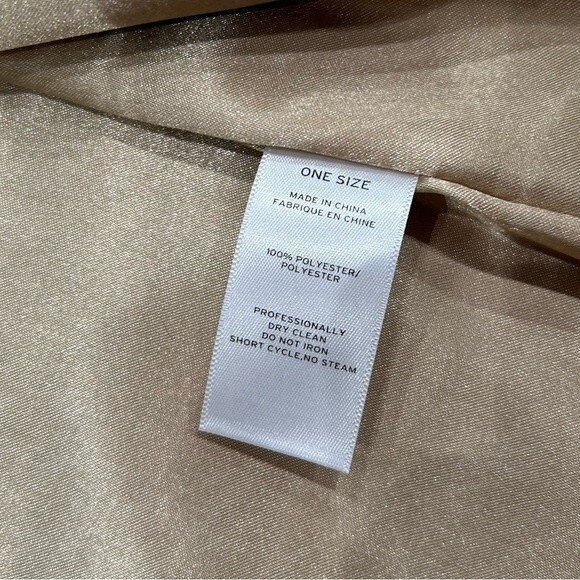 NEW Nordstrom Rack Women Faux Fur Vest Tan One Size - Picture 4 of 6